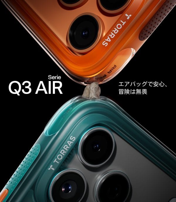 Torras Ostand Q3 Air glacier sprint - iPhone 17 Pro Max