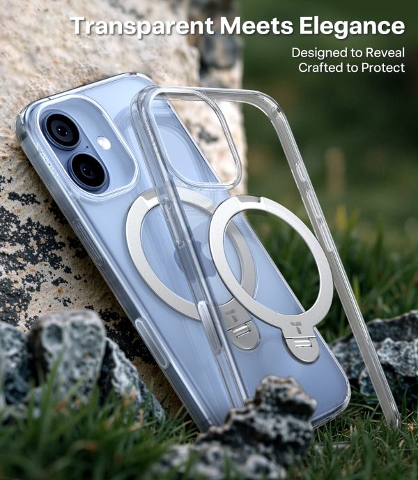 Torras Ostand Q3 Spin clear - iPhone 17