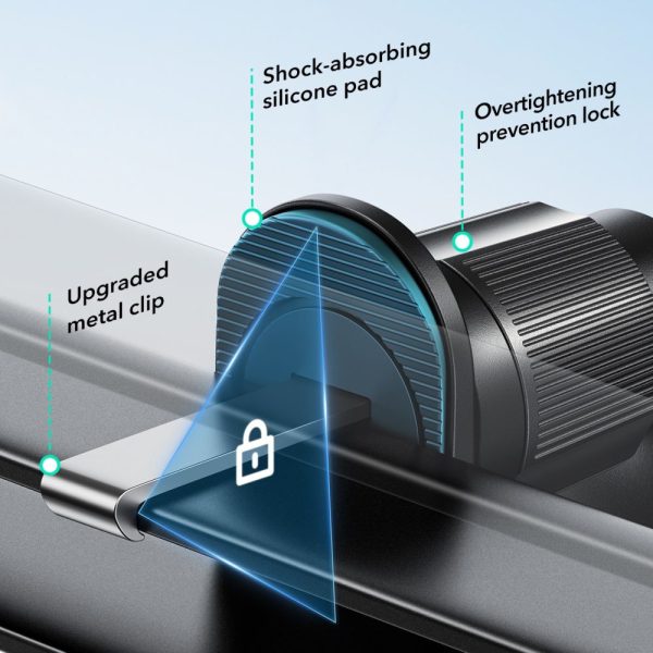 Βάση Αυτοκινήτου ESR OmniLock Magnetic MagSafe για Αεραγωγό - Black - Image 5