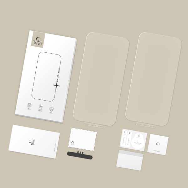 Προστασία Οθόνης Tech-Protect Hydro Flex+ 2-Pack για Motorola Edge 70 Fusion / 70 Fusion+ 5G - Clear - Image 5