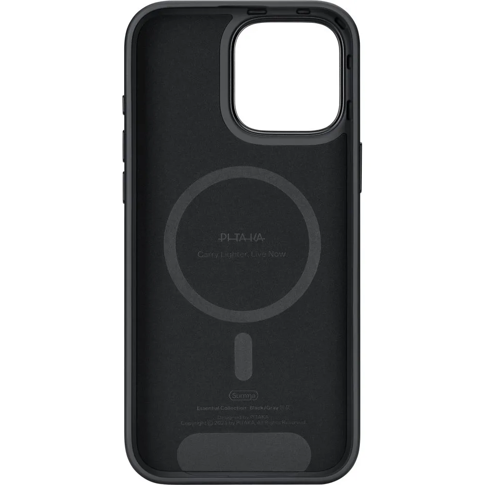 Θήκη iPhone 16 Pro Max Pitaka Summa Case Black/Grey - Image 2