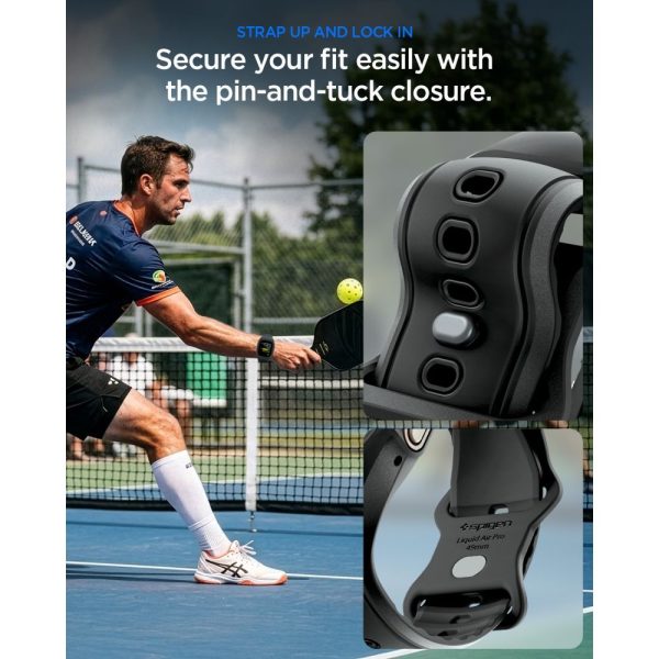Spigen Liquid Air Pro Apple Watch Ultra 49mm Black (ACS05463) - Image 6