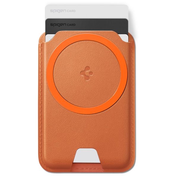 Μαγνητική Θήκη Καρτών Spigen Valentinus MagFit+ MagSafe - Metallic Orange (AFA11340) - Image 3