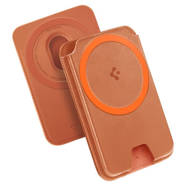 Μαγνητική Θήκη Καρτών Spigen Valentinus MagFit+ MagSafe - Metallic Orange (AFA11340) - Image 4