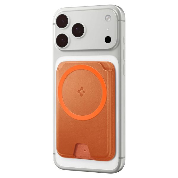 Μαγνητική Θήκη Καρτών Spigen Valentinus MagFit+ MagSafe - Metallic Orange (AFA11340) - Image 6