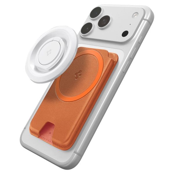 Μαγνητική Θήκη Καρτών Spigen Valentinus MagFit+ MagSafe - Metallic Orange (AFA11340) - Image 7