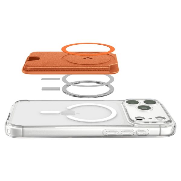 Μαγνητική Θήκη Καρτών Spigen Valentinus MagFit+ MagSafe - Metallic Orange (AFA11340) - Image 8