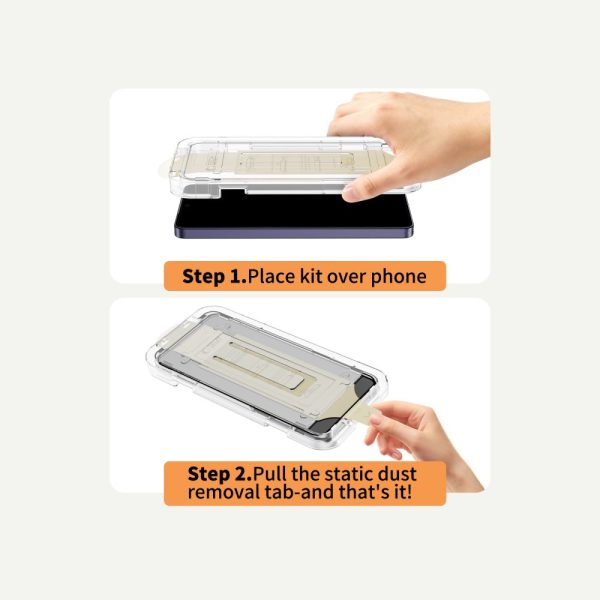 Αντιθαμβωτικό Τζάμι Samsung Galaxy S26 Plus Tech-Protect Quick Set AR+ - Image 9