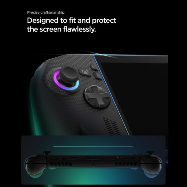 Προστασία Οθόνης Spigen Glas.tR Slim 2-Pack για ROG Ally / Ally X / MSI Claw 7 AI+ (AGL09754) - Image 8