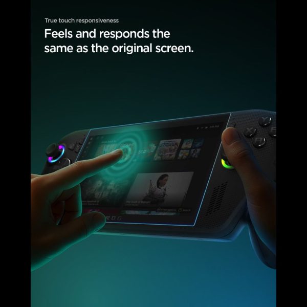 Προστασία Οθόνης Spigen Glas.tR Slim 2-Pack για ROG Ally / Ally X / MSI Claw 7 AI+ (AGL09754) - Image 9