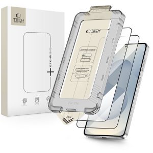 Σετ 2 τεμαχίων προστασίας οθόνης Tech-Protect Quick Set+ με πλαίσιο αυτόματης τοποθέτησης για το Samsung Galaxy S26