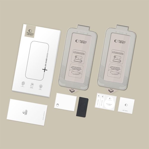 Προστασία Οθόνης Tech-Protect Quick Set+ για Samsung Galaxy S26 - Clear (2-Pack) - Image 7
