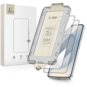 Szkło Hartowane Tech-Protect Quick Set+ 2-Pack Galaxy S26+ Plus Black