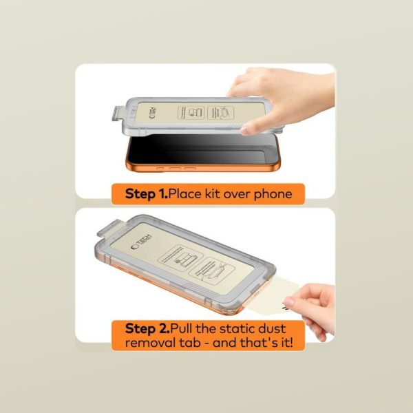 Προστασία Οθόνης Tech-Protect Quick Set+ για Samsung Galaxy S26+ Plus - Clear (2-Pack) - Image 6