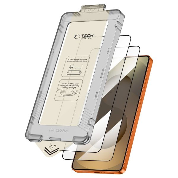 Προστασία Οθόνης Tech-Protect Quick Set+ για Samsung Galaxy S26 Ultra - Clear (2-Pack) - Image 2