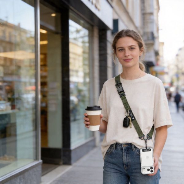Λουράκι Tech-Protect C9S Rope Crossbody Universal - Army Green - Image 4