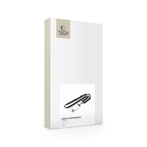 Λουράκι Tech-Protect C9S Rope Crossbody Universal - Black - Image 6