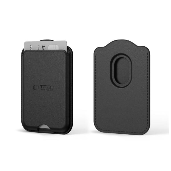 Μαγνητικό Πορτοφόλι Καρτών MagSafe Tech-Protect CH02 MagWallet Μαύρο - Image 3