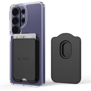 Μαγνητικό πορτοφόλι καρτών MagSafe Tech-Protect CH02 MagWallet μαύρο
