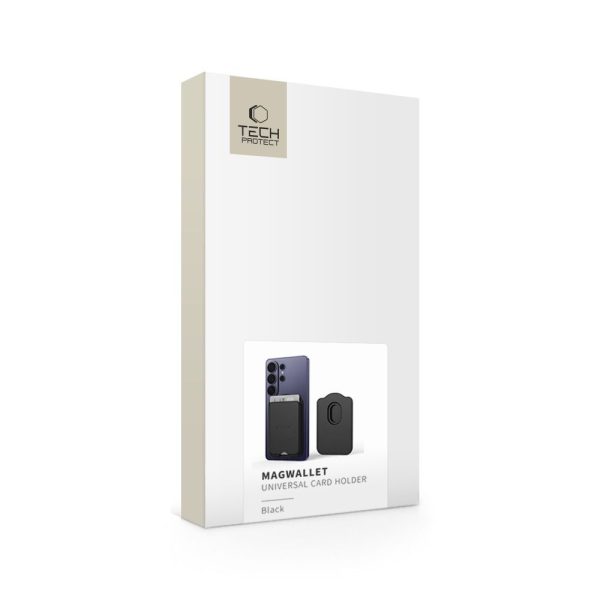 Μαγνητικό Πορτοφόλι Καρτών MagSafe Tech-Protect CH02 MagWallet Μαύρο - Image 7