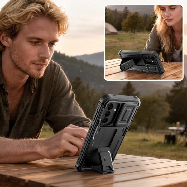 Θήκη Tech-Protect Kevlar Cam+ 2-Set για Samsung Galaxy A57 5G - Black - Image 3