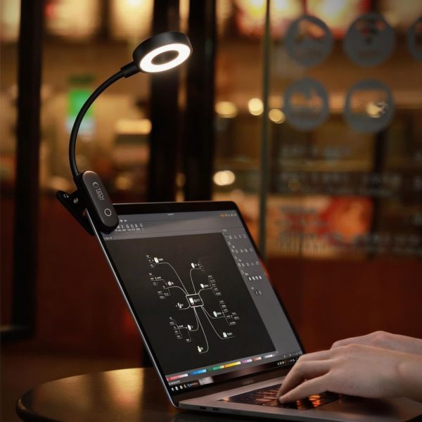 Λάμπα Ανάγνωσης με Κλιπ Tech-Protect LL100 LED USB-C Μαύρη - Image 8