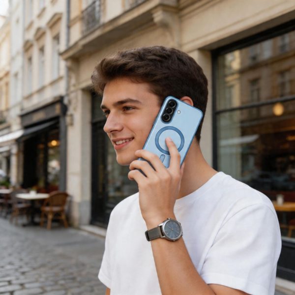 Θήκη Tech-Protect MagFlex MagSafe για Samsung Galaxy A57 5G - Sky Blue - Image 3