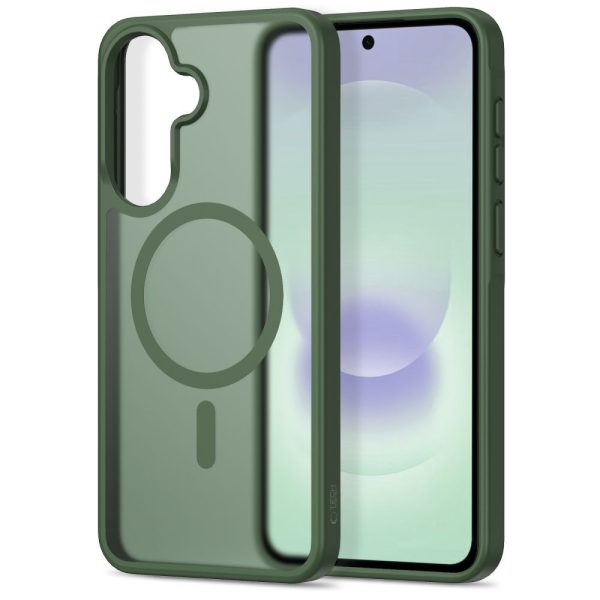 Θήκη Tech-Protect MagMat MagSafe για Samsung Galaxy A36 / A56 / A37 5G - Matte Green - Image 2