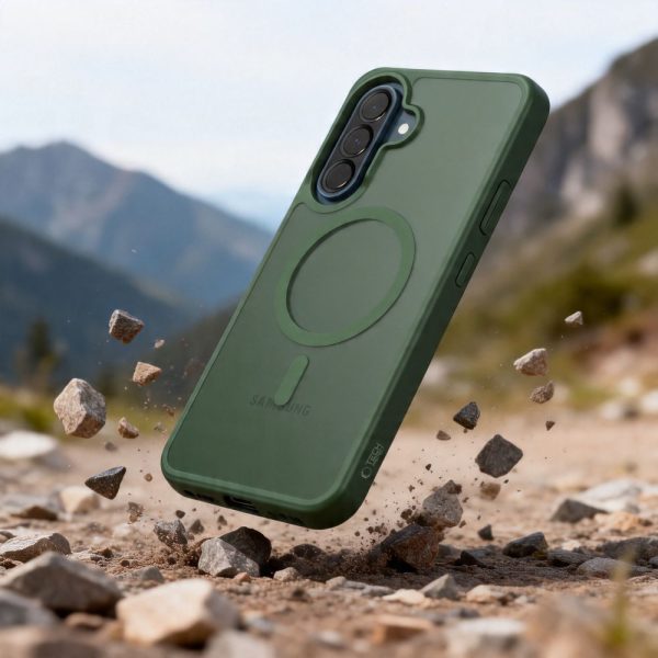 Θήκη Tech-Protect MagMat MagSafe για Samsung Galaxy A36 / A56 / A37 5G - Matte Green - Image 3
