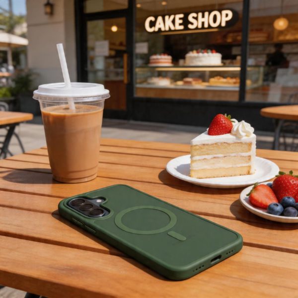 Θήκη Tech-Protect MagMat MagSafe για Samsung Galaxy A36 / A56 / A37 5G - Matte Green - Image 4