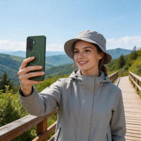 Θήκη Tech-Protect MagMat MagSafe για Samsung Galaxy A36 / A56 / A37 5G - Matte Green - Image 5