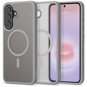 Προστατέψτε το Samsung Galaxy A57 5G με τη θήκη Tech-Protect MagMat MagSafe σε Matte Grey. Υβριδική προστασία, μαγνητική στήριξη και επαγγελματικό στυλ.