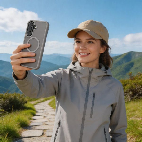 Θήκη Tech-Protect MagMat MagSafe για Samsung Galaxy A57 5G - Matte Grey - Image 6