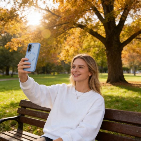 Θήκη Tech-Protect MagMat MagSafe για Samsung Galaxy A57 5G - Matte IcyBlue - Image 6