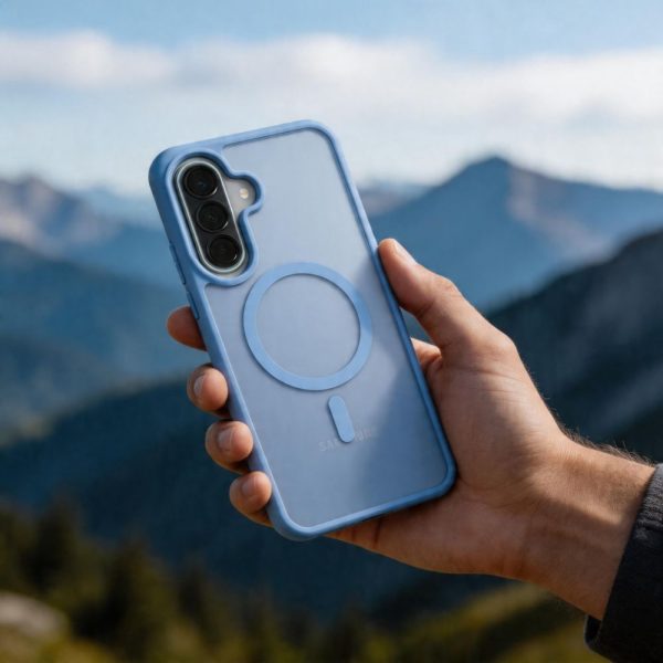 Θήκη Tech-Protect MagMat MagSafe για Samsung Galaxy A57 5G - Matte IcyBlue - Image 9