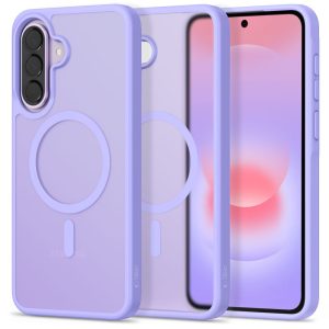 Λιλά ματ υβριδική θήκη Tech-Protect MagMat MagSafe για Samsung Galaxy A57 5G