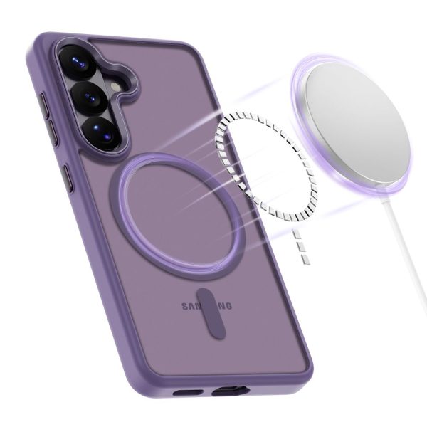 Θήκη Samsung Galaxy S26 MagSafe Tech-Protect Magmat Μωβ Ματ - Image 4