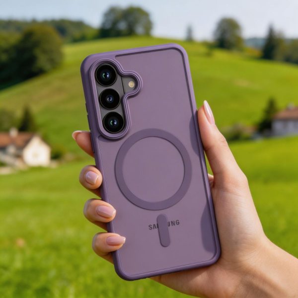 Θήκη Samsung Galaxy S26 MagSafe Tech-Protect Magmat Μωβ Ματ - Image 5