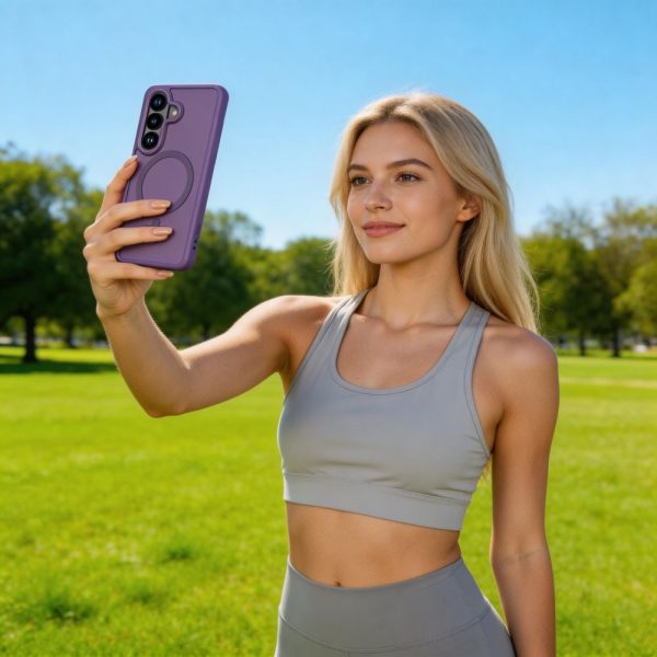 Θήκη Samsung Galaxy S26 MagSafe Tech-Protect Magmat Μωβ Ματ - Image 7