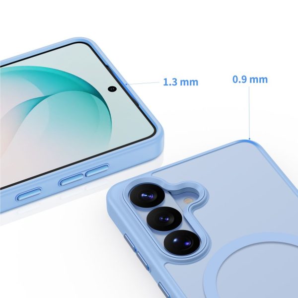 Θήκη Samsung Galaxy S26 MagSafe Tech-Protect Magmat Μπλε Ματ - Image 4