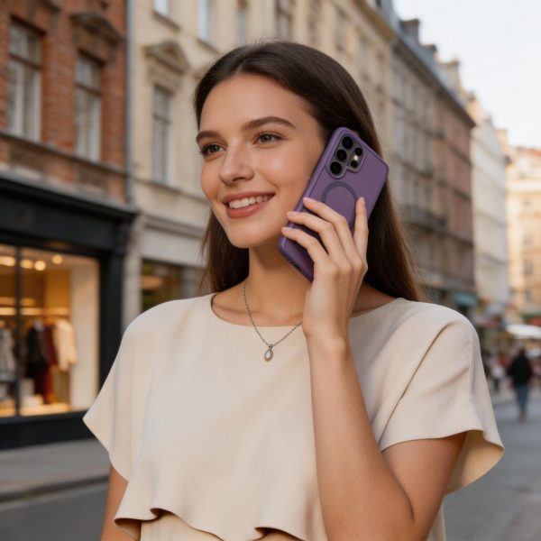 Θήκη Samsung Galaxy S26 Ultra MagSafe Tech-Protect Magmat Μωβ Ματ - Image 6