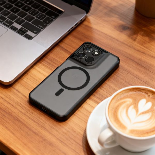 Θήκη Motorola Moto G67 Power / G57 Power MagSafe Tech-Protect Magmat Μαύρη - Image 5