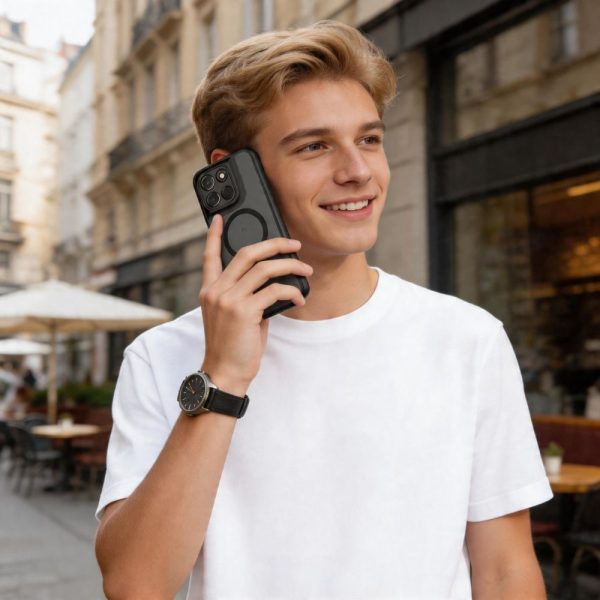 Θήκη Motorola Moto G67 Power / G57 Power MagSafe Tech-Protect Magmat Μαύρη - Image 6