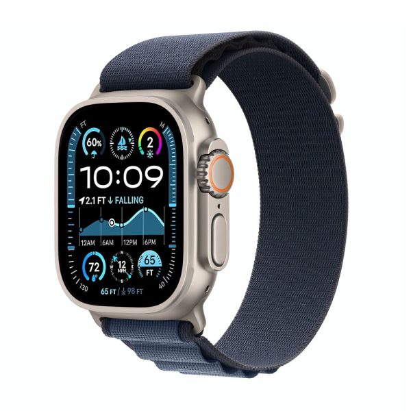 Λουράκι Tech-Protect Nylon Pro για Apple Watch 8 / 9 / 10 / 11 / SE / Ultra (44 / 45 / 46 / 49 mm) - Navy / Blue - Image 2