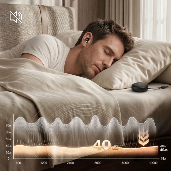 Ωτοασπίδες Σιλικόνης Tech-Protect QuietFit με Μείωση Θορύβου 40dB - Black - Image 8