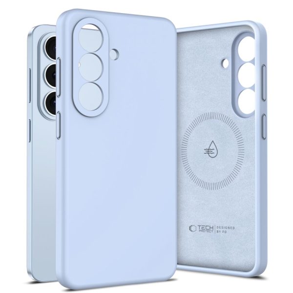 Θήκη Tech-Protect Silicone MagSafe για Samsung Galaxy S26 - Sky Blue - Image 2