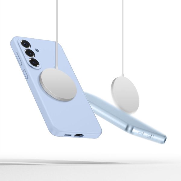 Θήκη Tech-Protect Silicone MagSafe για Samsung Galaxy S26 - Sky Blue - Image 4