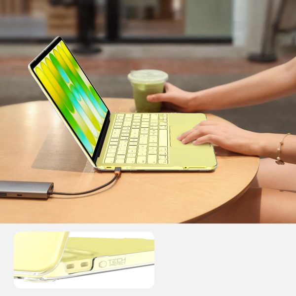 Θήκη Tech-Protect SmartShell για Apple MacBook Neo 13 2026 - Crystal Clear - Image 9