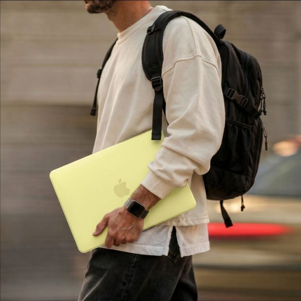 Θήκη Tech-Protect Softshell για Apple MacBook Neo 13 2026 (A3404) - Matte Citrus - Image 5