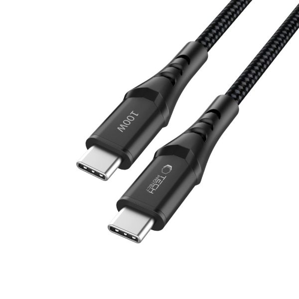Καλώδιο Tech-Protect Ultraboost UB11T USB-C σε USB-C PD 100W 200cm - Black - Image 2